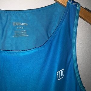Blue Wilson Tennis Tank Top
